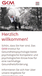 Mobile Screenshot of gkm-institut.de